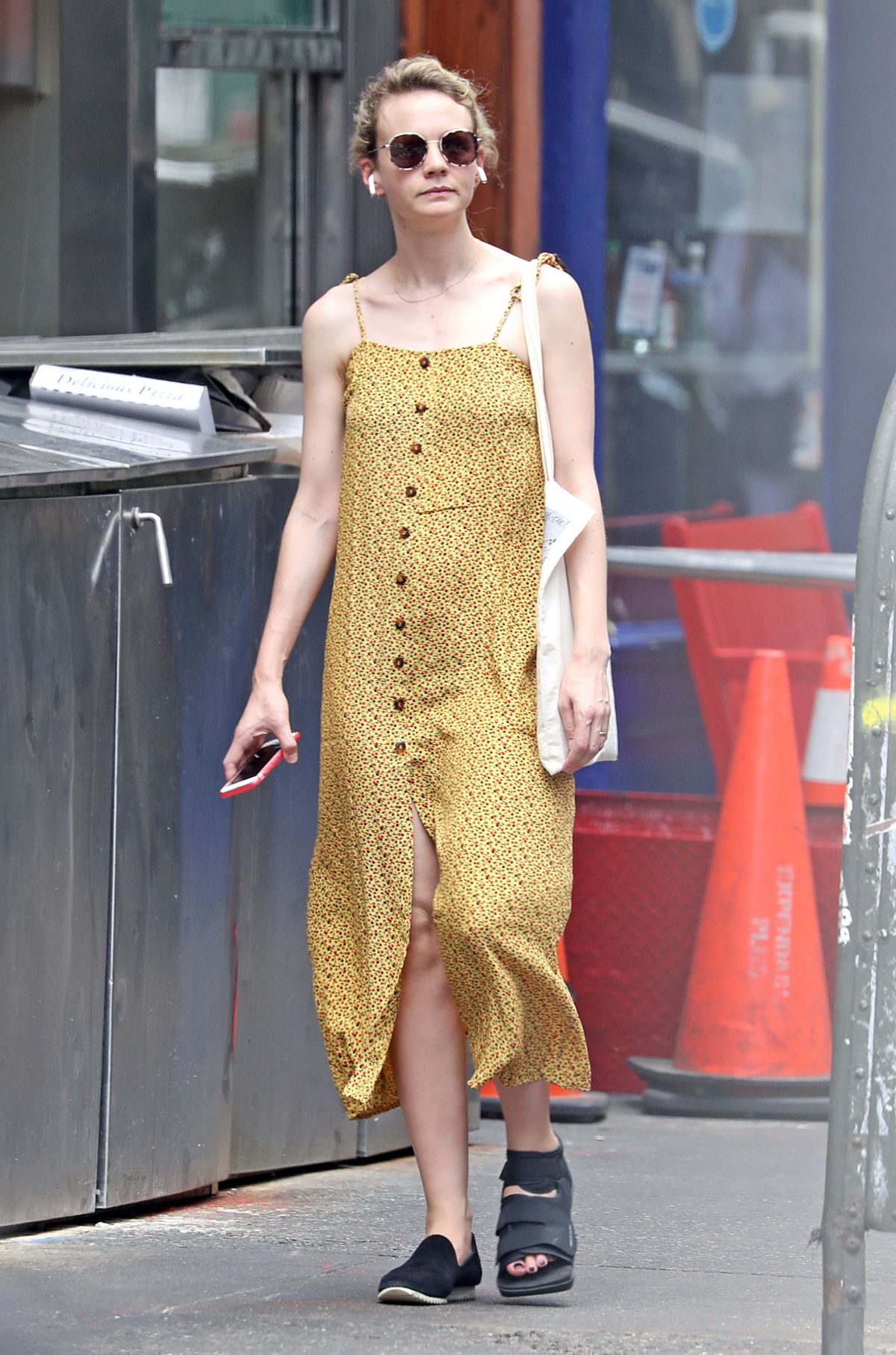 CAREY MULLIGAN Out in New York 07/17/2018.