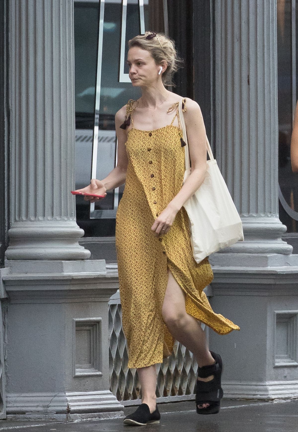 CAREY MULLIGAN Out in New York 07/17/2018.