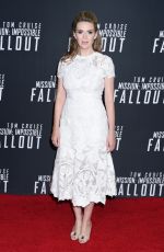 CARLY STEEL at Mission: Impossible – Fallout Premiere in Washington 07/22/2018