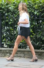 CAROLINE FLACK in Shorts Out in London 07/11/2018
