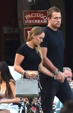 CAROLINE WOZNIACKI and David Lee Out for Dinner in Portofino 07/15/2018