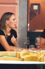 CAROLINE WOZNIACKI and David Lee Out for Dinner in Portofino 07/15/2018