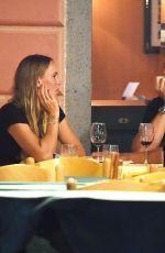 CAROLINE WOZNIACKI and David Lee Out for Dinner in Portofino 07/15/2018
