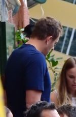CAROLINE WOZNIACKI and David lLee Out in Portofino 07/14/2018