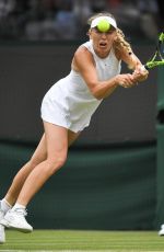 CAROLINE WOZNIACKI at Wimbledon Tennis Championships in London 07/04/2018