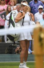 CAROLINE WOZNIACKI at Wimbledon Tennis Championships in London 07/04/2018