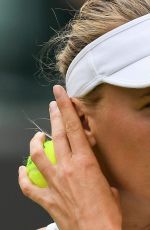 CAROLINE WOZNIACKI at Wimbledon Tennis Championships in London 07/04/2018