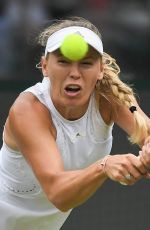 CAROLINE WOZNIACKI at Wimbledon Tennis Championships in London 07/04/2018