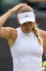 CAROLINE WOZNIACKI at Wimbledon Tennis Championships in London 07/04/2018