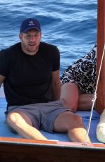 CAROLINE WOZNIACKI in Bikini at a Beach in Capri 07/11/2018
