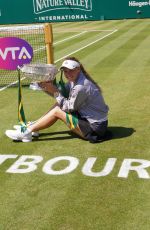 CAROLINE WOZNIACKI Wins Eastbourne Tournament in UK 06/30/2018
