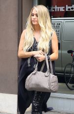 CARRIE UNDERWOOD Leaves Electric Lady Studio in New York 07/04/2018