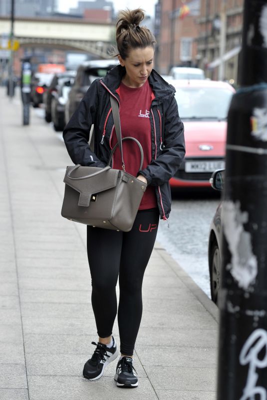 CATHERINE TYLDESLEY Leaves a Gym in Manchester 07/13/2018