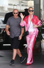 CELINE DION Arrives at Taipei Songshan Airport in Taipei 07/15/2018