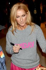 CELINE DION Night Out in Sydney 07/27/2018
