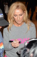 CELINE DION Night Out in Sydney 07/27/2018