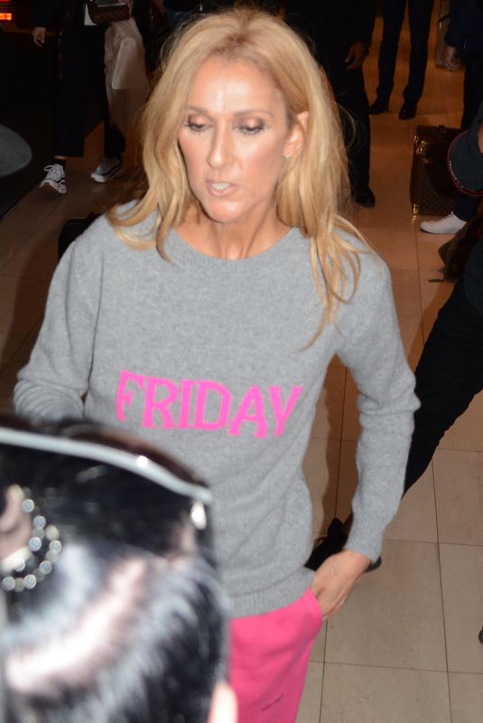 CELINE DION Night Out in Sydney 07/27/2018