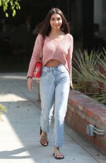 CHANTEL JEFFRIES Leaves a Salon in West Hollywood 07/18/2018