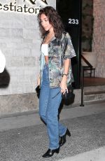 CHANTEL JEFFRIES Leaves Avra Beverly Hills Estiatorio 07/23/2018