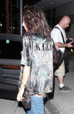 CHANTEL JEFFRIES Leaves Avra Beverly Hills Estiatorio 07/23/2018