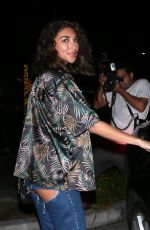 CHANTEL JEFFRIES Leaves Avra Beverly Hills Estiatorio 07/23/2018