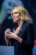 CHARLIZE THERON at Aids Conference 2018 in Amsterdam 07/24/2018