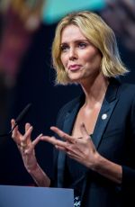 CHARLIZE THERON at Aids Conference 2018 in Amsterdam 07/24/2018