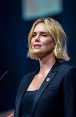 CHARLIZE THERON at Aids Conference 2018 in Amsterdam 07/24/2018