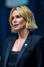 CHARLIZE THERON at Aids Conference 2018 in Amsterdam 07/24/2018