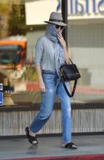 CHARLIZE THERON Leaves a Nail Salon in Studio City 07/27/2018
