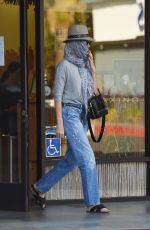 CHARLIZE THERON Leaves a Nail Salon in Studio City 07/27/2018