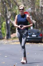 CHARLIZE THERON Out and About in Los Angeles 07/13/2018