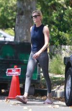 CHARLIZE THERON Out and About in Los Angeles 07/13/2018