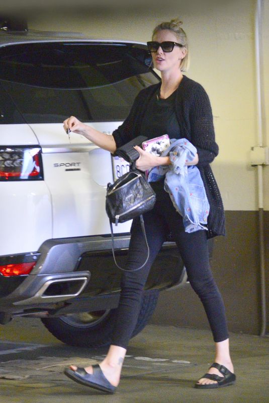 CHARLIZE THERON Out in Los Angeles 07/02/2018
