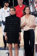 CHARLOTTE CASIRAGHI at 13th Monte Carlo International Jumping 06/29/2018