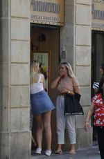 CHARLOTTE CROSBY Out and About in Barcelon 07/11/2018