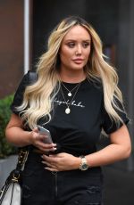 CHARLOTTE CROSBY Out and About in Manchester 07/24/2018