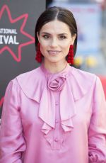 CHARLOTTE RILEY at Swimming with Men Premiere at 72nd Edinburgh International Film Festival 07/01/2018