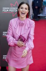 CHARLOTTE RILEY at Swimming with Men Premiere at 72nd Edinburgh International Film Festival 07/01/2018
