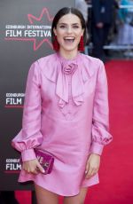 CHARLOTTE RILEY at Swimming with Men Premiere at 72nd Edinburgh International Film Festival 07/01/2018