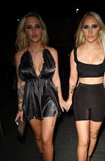 CHE and LEONIE MCSORLEY at Neighbourhood Bar in Manchester 07/26/2018