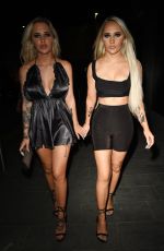 CHE and LEONIE MCSORLEY at Neighbourhood Bar in Manchester 07/26/2018