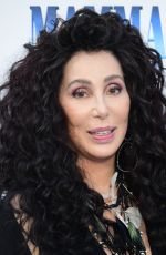 CHER at Mamma Mia Here We Go Again Premiere in London 07/16/2018
