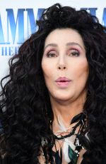 CHER at Mamma Mia Here We Go Again Premiere in London 07/16/2018
