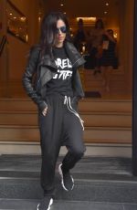 CHERYL COLE Leaves Her Hotel in Dublin 07/23/2018