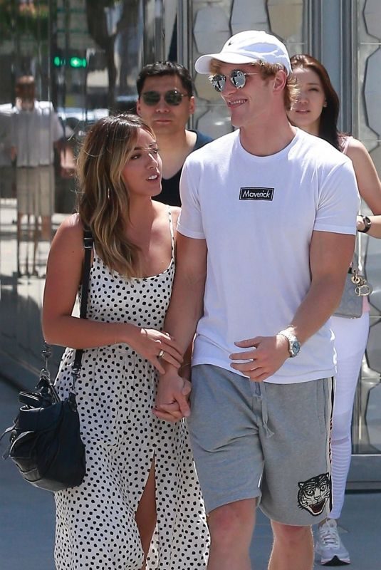 CHLOE BENNET and Logan Paul Out Shopping in Beverly Hills 07/12/2018