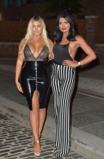 CHLOE FERRY on the Set of Geordie Shore in Newcastle 07/08/2018