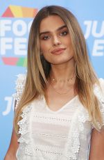 CHLOE LLOYD at Just Eat Food Fest in London 07/19/2018