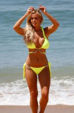 CHLOE MEADOWS in Bikini on the Beach in Portugal 07/18/2018
