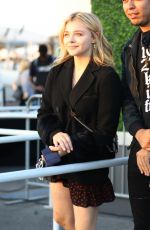 CHLOE MORETZ Arrives at Harry Style